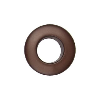 Polyester oogjes – donkerbruin, 