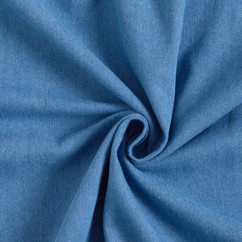 Katoen-denim stretch medium – jeansblauw, image number 1