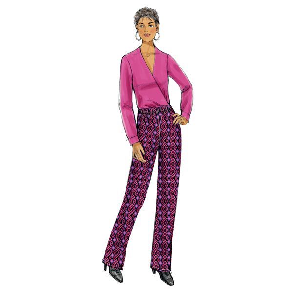 Broek, Butterick 6137|32 - 40, image number 5