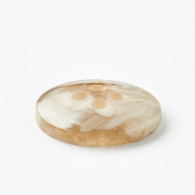 4-gats knoop gemarmerd [Ø 15 mm] – creme/beige,  image number 3
