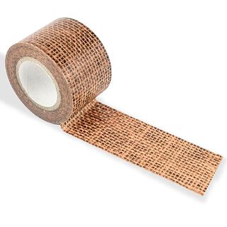 Washi Tape XL Jute-look [ 30 mm / 10 m ] – beige, 