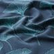 Katoenjersey Ginkgo bladeren – marineblauw,  thumbnail number 2