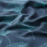 Katoenjersey Ginkgo bladeren – marineblauw,  thumbnail number 2