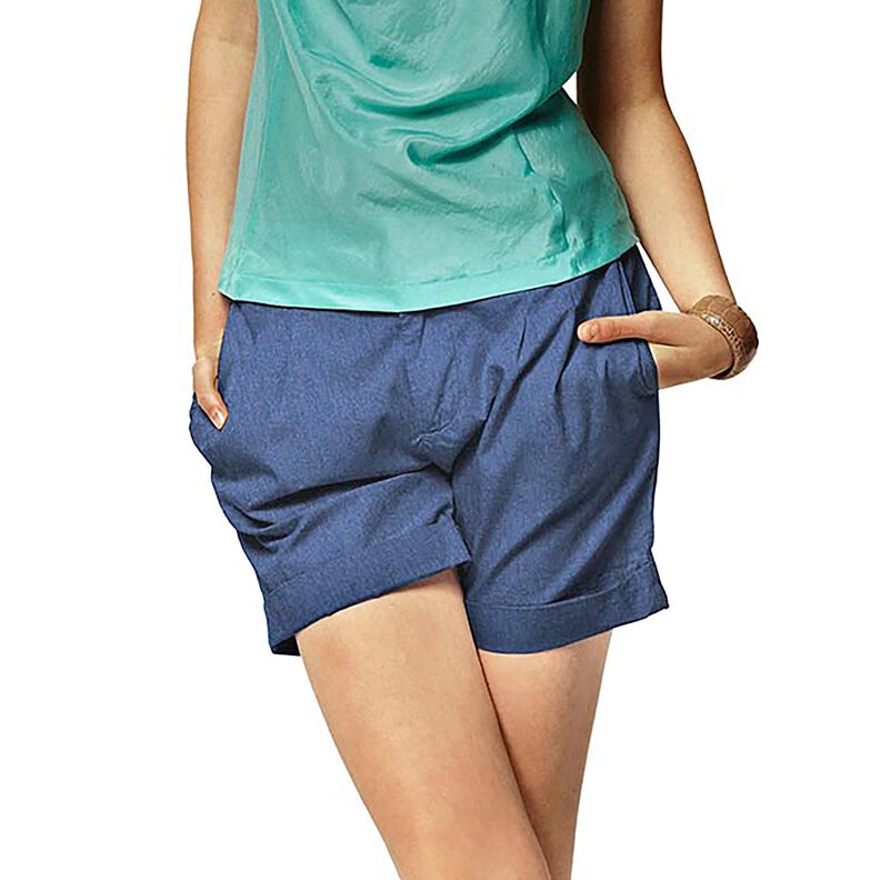 Denim-katoenmix medium &ndash; indigo,  image number 5