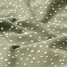 Katoenjersey onregelmatige punten – kaki,  thumbnail number 2