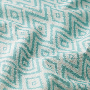 Outdoorstof jacquard Etno – mint, 