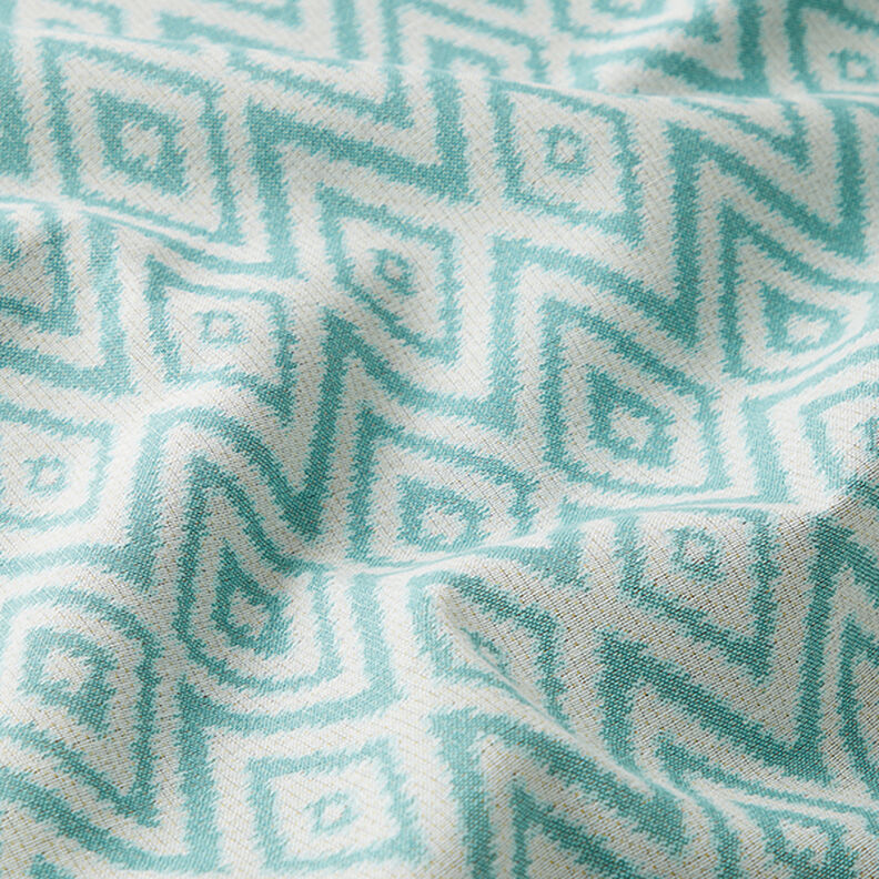 Outdoorstof jacquard Etno – mint,  image number 2
