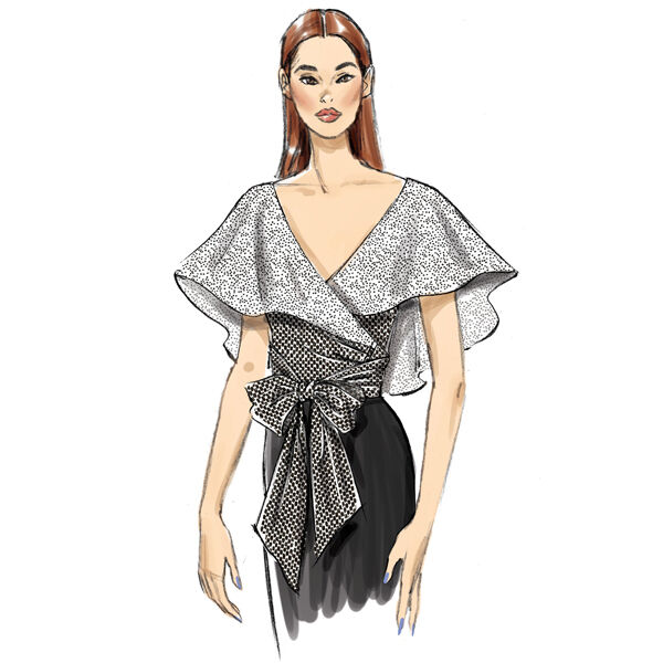 Top, Very Easy Vogue 9315 | 40 - 48, image number 5
