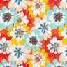 Gecoate katoen Lentebloemen – mint/terracotta,  thumbnail number 1