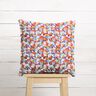 Katoenen stof Cretonne Vogels en bloemen – druif/pastelviolet,  thumbnail number 8