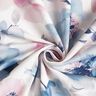 Decostof Half panama grote aquarelbloemen – wit/pastelviolet,  thumbnail number 3