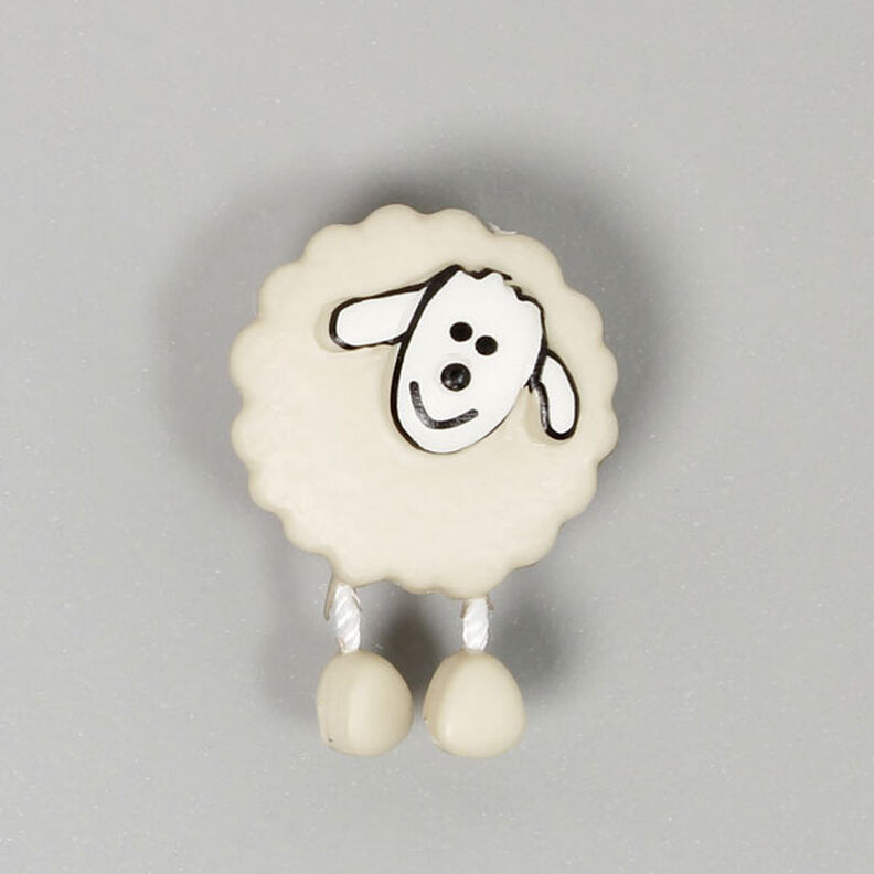 Kunststofknoop, Sheep 14,  image number 1