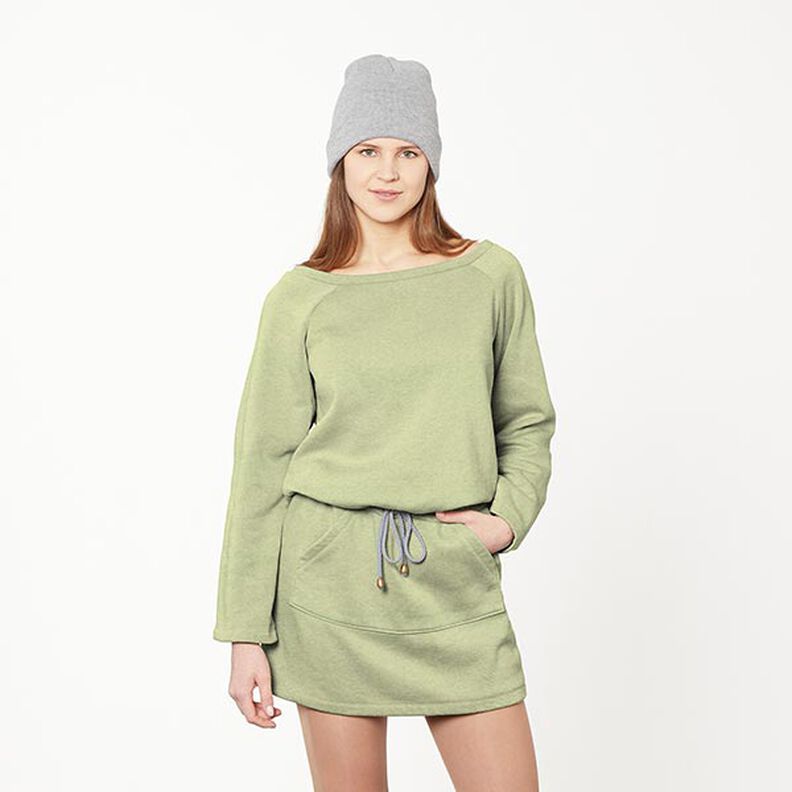 Sweatshirt geruwd – pistache,  image number 7