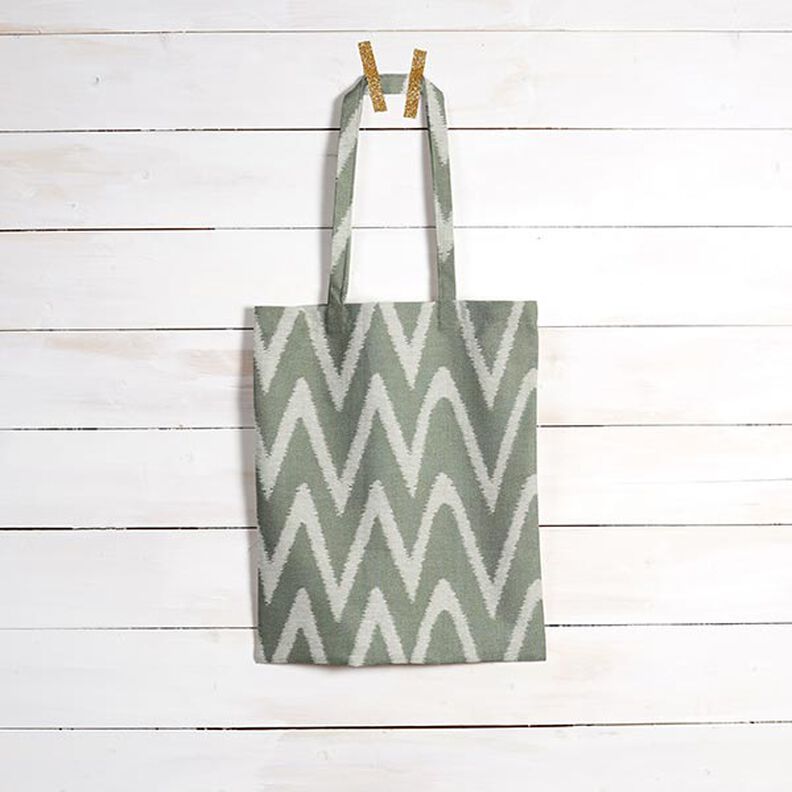 Outdoorstof jacquard Ikat patroon – riet,  image number 7