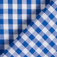 Katoenen stof Vichy - 1 cm – koningsblauw,  thumbnail number 3