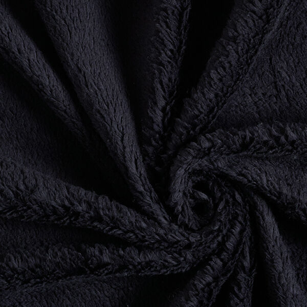 Katoen sherpa effen – zwart,  image number 3