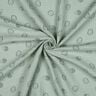 Mousseline/dubbel gehaakte stoffen Egels | Poppy Fabrics – licht mint/donkergroen,  thumbnail number 3