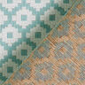 Outdoorstof jacquard Ruiten – mint,  thumbnail number 4