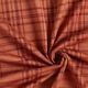 Jacquard broekenstof stretch ruiten – terracotta,  thumbnail number 3