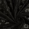 Stretch kant bloemen – zwart,  thumbnail number 3