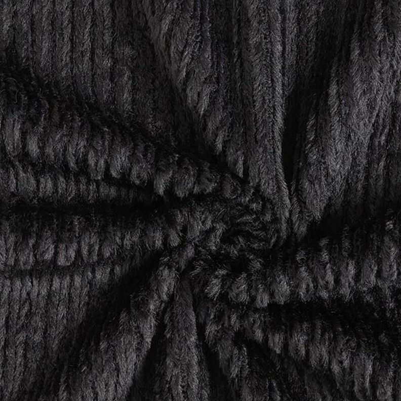 Nepbont kabelsteekpatroon – zwart,  image number 3