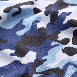 Katoenkeper camouflage – blauw, 