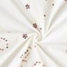 Fijne corduroy borduursels en paillettenbloemen – creme,  thumbnail number 4