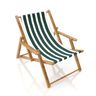 Outdoorstof Acrisol Listado – ecru/donkergroen,  thumbnail number 7