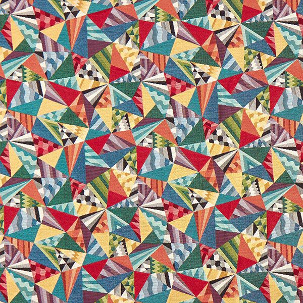 Decostof Gobelin Abstracte driehoeken – wit, image number 1