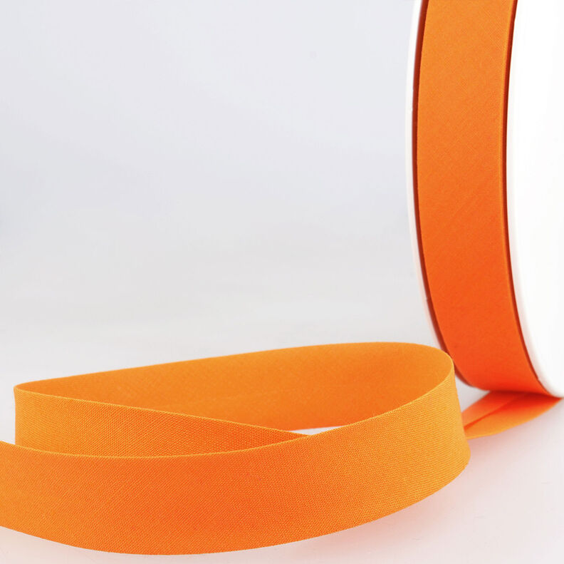 Biasband Polycotton [20 mm] – oranje,  image number 1