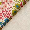 Decostof Half panama geschilderde bloemen – anemoon,  thumbnail number 4