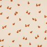 GOTS Katoenjersey Sinaasappels | Poppy Fabrics – lichtbeige/karamel,  thumbnail number 1
