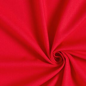 Viscose-linnen-mix Effen – rood, 