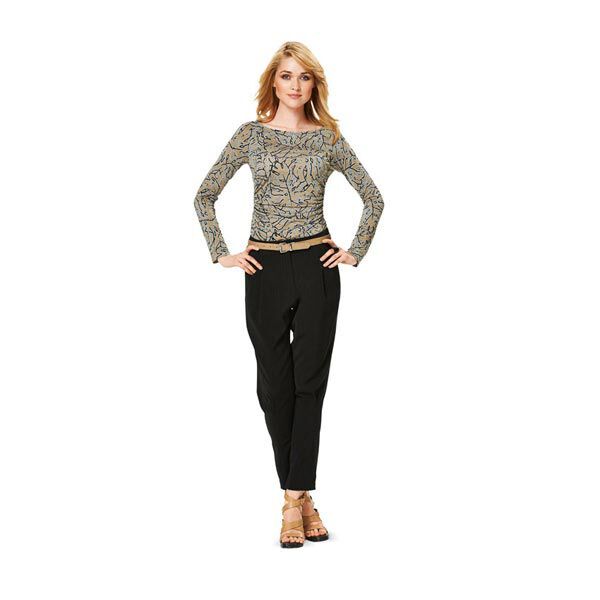 Shirt / jurk – raglanmouwen, Burda 6910,  image number 3