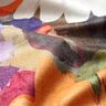 Decoratiefluweel Zonnebloemen – zonnegeel/framboos,  thumbnail number 3