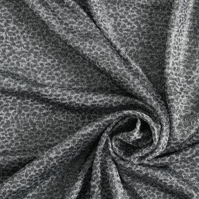 Jacquard jersey luipaardpatroon – zilver/grijs, 