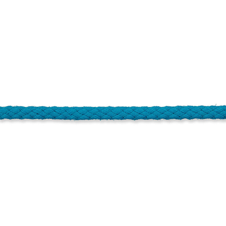 Katoenen koord [Ø 5 mm] – licht petroleum,  image number 2