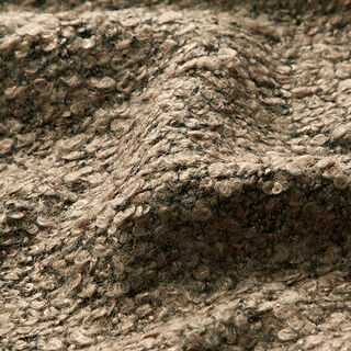 Bouclé koperglans – bruin/koper, 