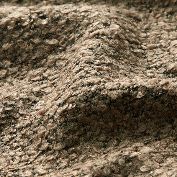 Bouclé koperglans – bruin/koper, image number 2