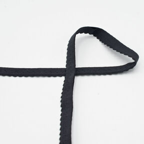 Elastisch boordband kant [20 mm] – zwart, 