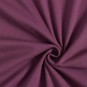 GOTS Katoenen boordstof | Tula – aubergine, 