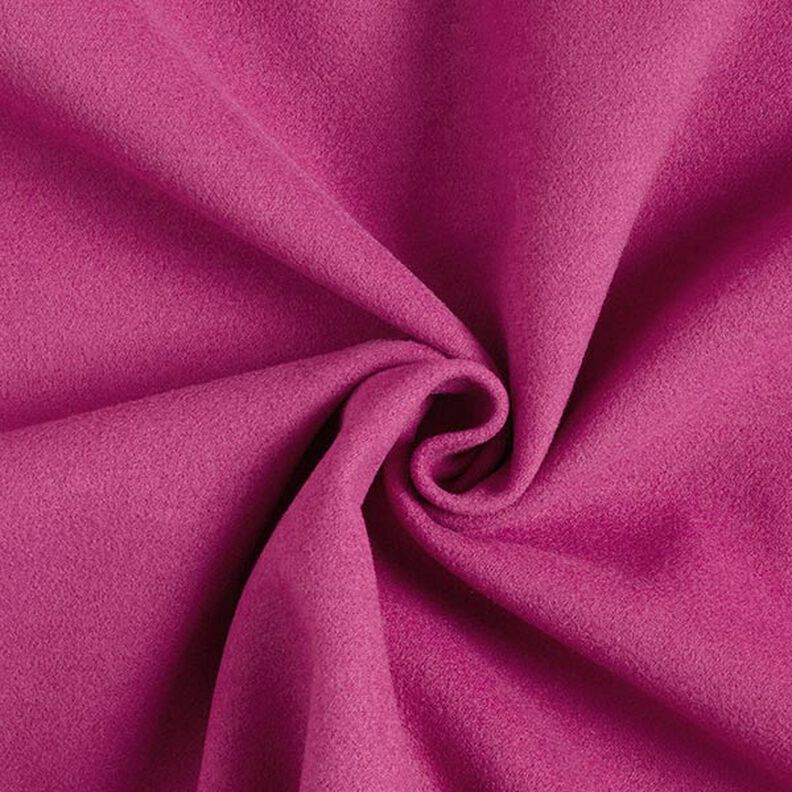 Mantelstof gerecycled polyester – purper,  image number 1