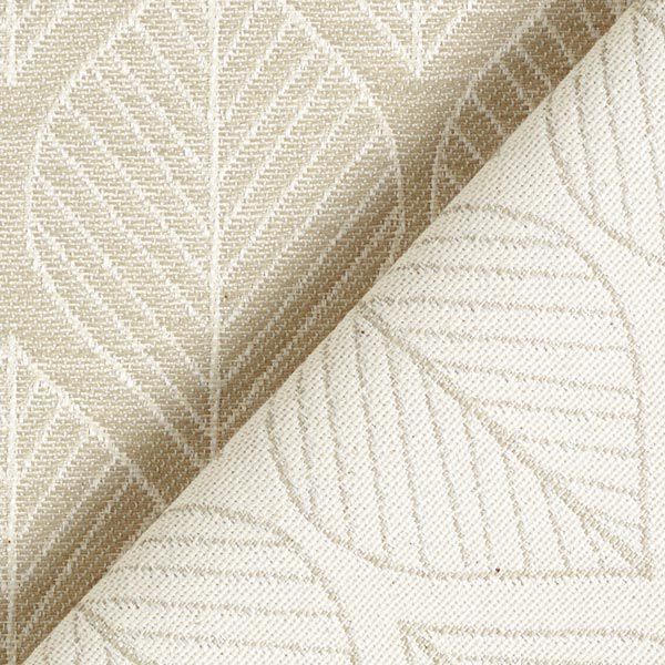 Decostof Jacquard Bladeren – beige, image number 6