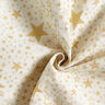 Decostof Jacquard Lurex zee van sterren – lichtbeige/goud,  thumbnail number 3