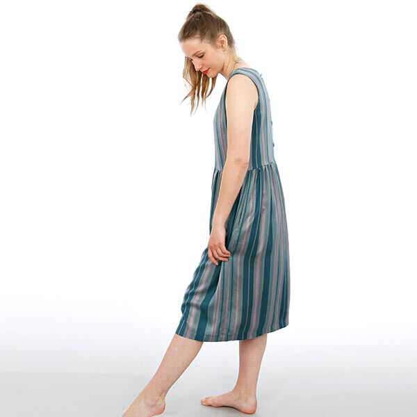 FRAU ADELE - jurk met bandjes en knoopsluiting op de rug, Studio Schnittreif  | XXS -  XXL,  image number 5