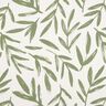 Decostof Half panama Minimalistische bladeren – pijn/natuur,  thumbnail number 1