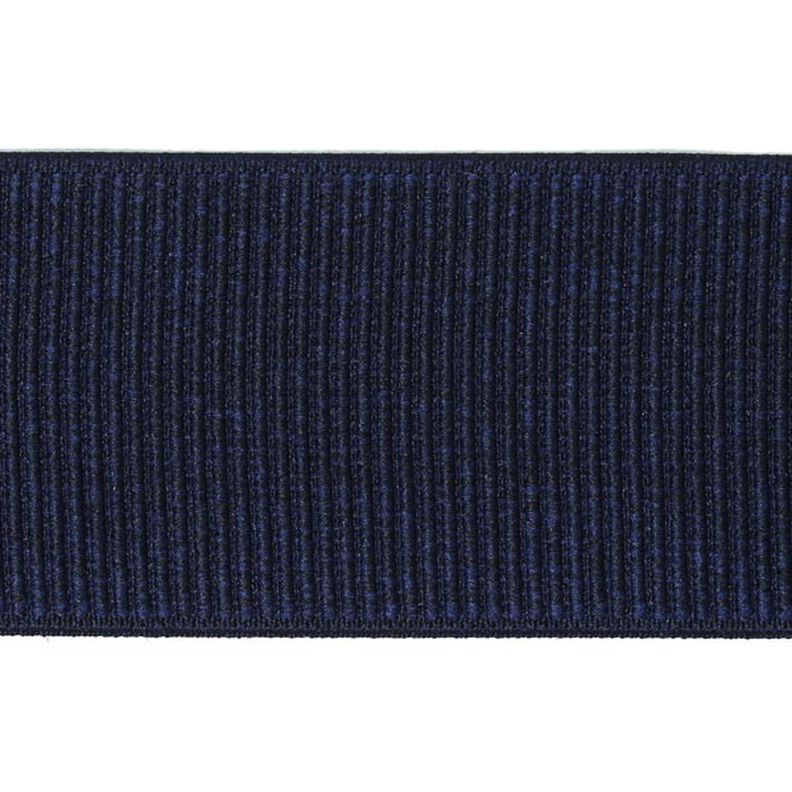 Gebreide boordstof - marineblauw,  image number 1