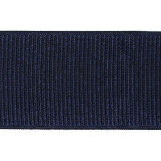 Gebreide boordstof - marineblauw, 