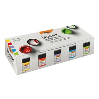 Javana Stofverfkleur voor lichte stoffen XXL Set [5x50ml] | Kreul, 