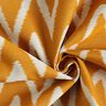 Outdoorstof jacquard Ikat patroon – mosterd,  thumbnail number 3